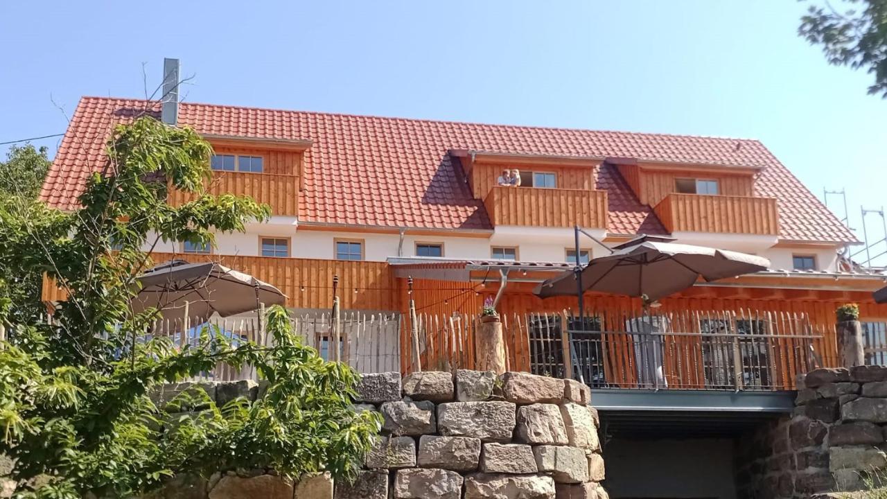 Lana Salta Alpakas - Gemuetliche Ferienwohnungen Auf Dem Bauernhof Murrhardt Esterno foto